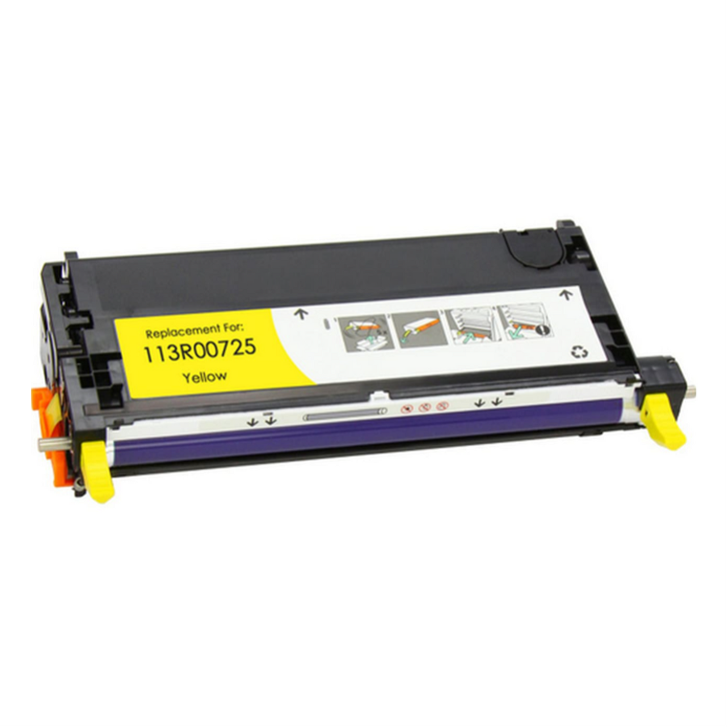 Tóner compatible Xerox 113R00725 6180 Y Color Amarillo