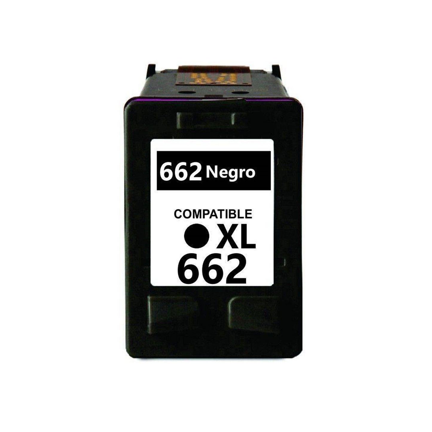 Cartucho de tinta negro compatible HP 662 XL