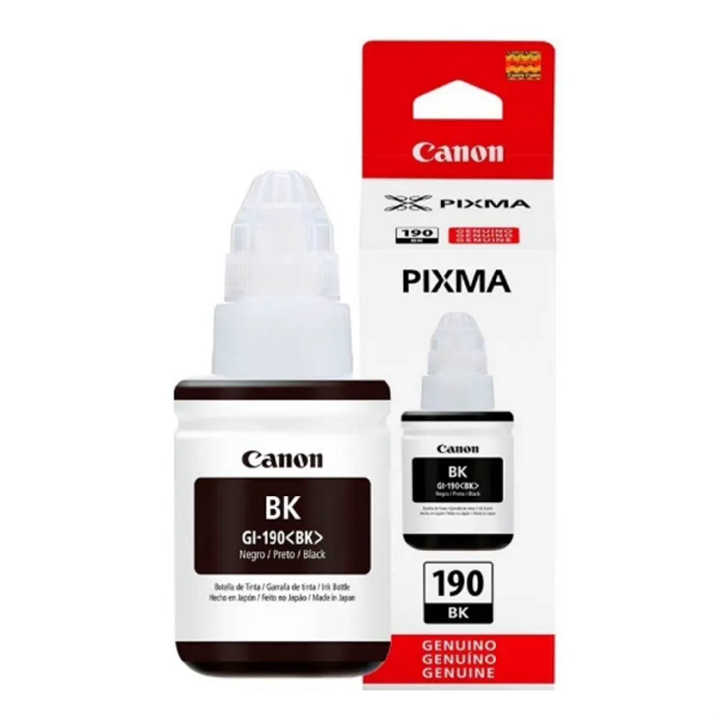 TINTA CANON ORIGINAL PIXMA GI-190 BLACK