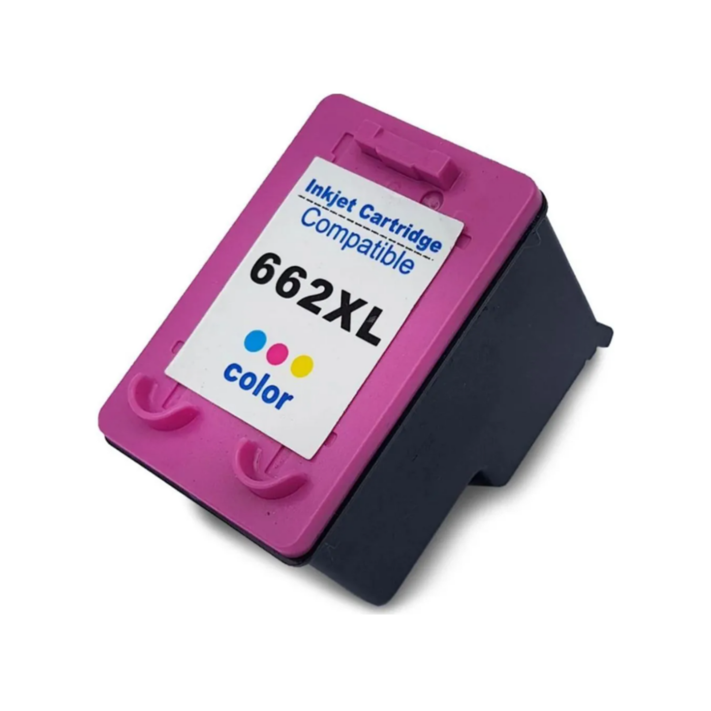 Cartucho de tinta tricolor compatible HP 662 XL