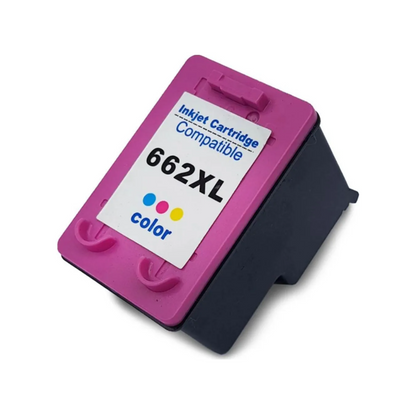Cartucho de tinta tricolor compatible HP 662 XL