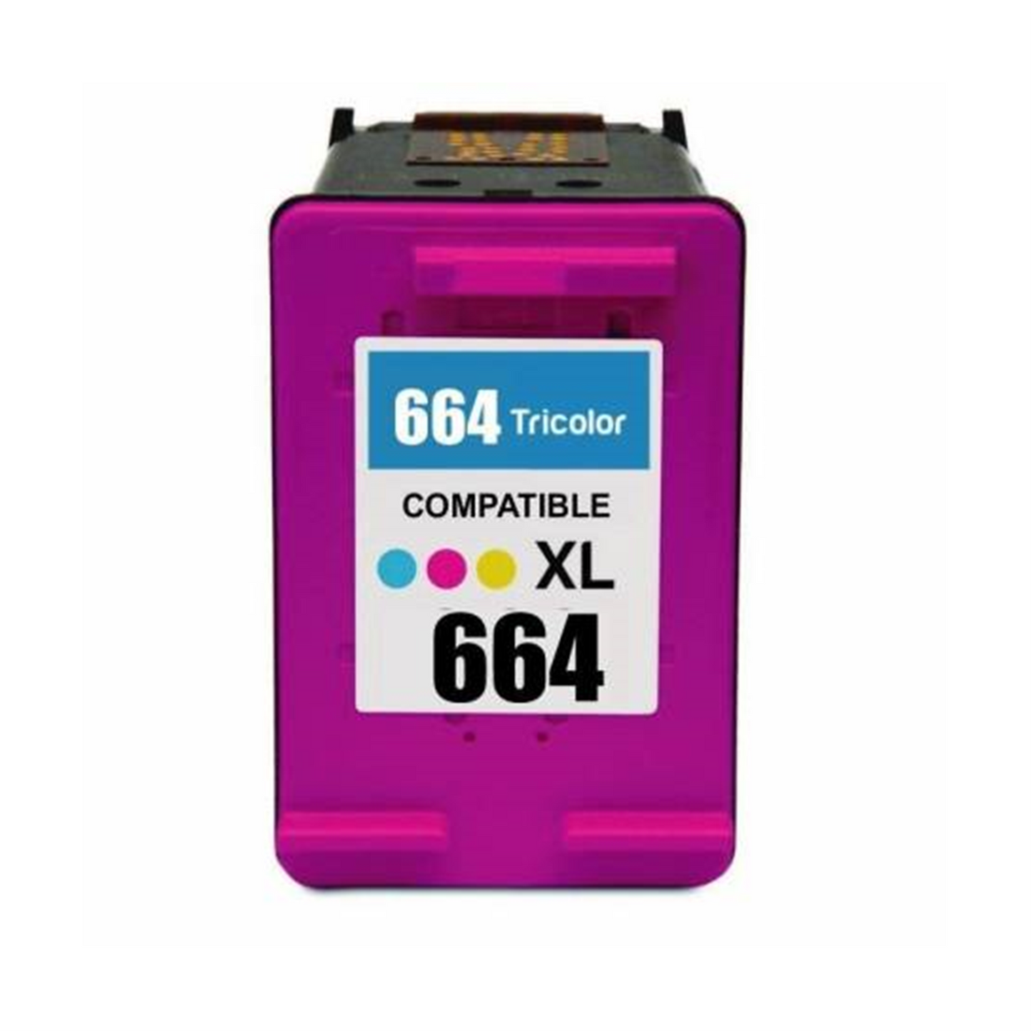 Cartucho de tinta tricolor compatible HP 664 XL