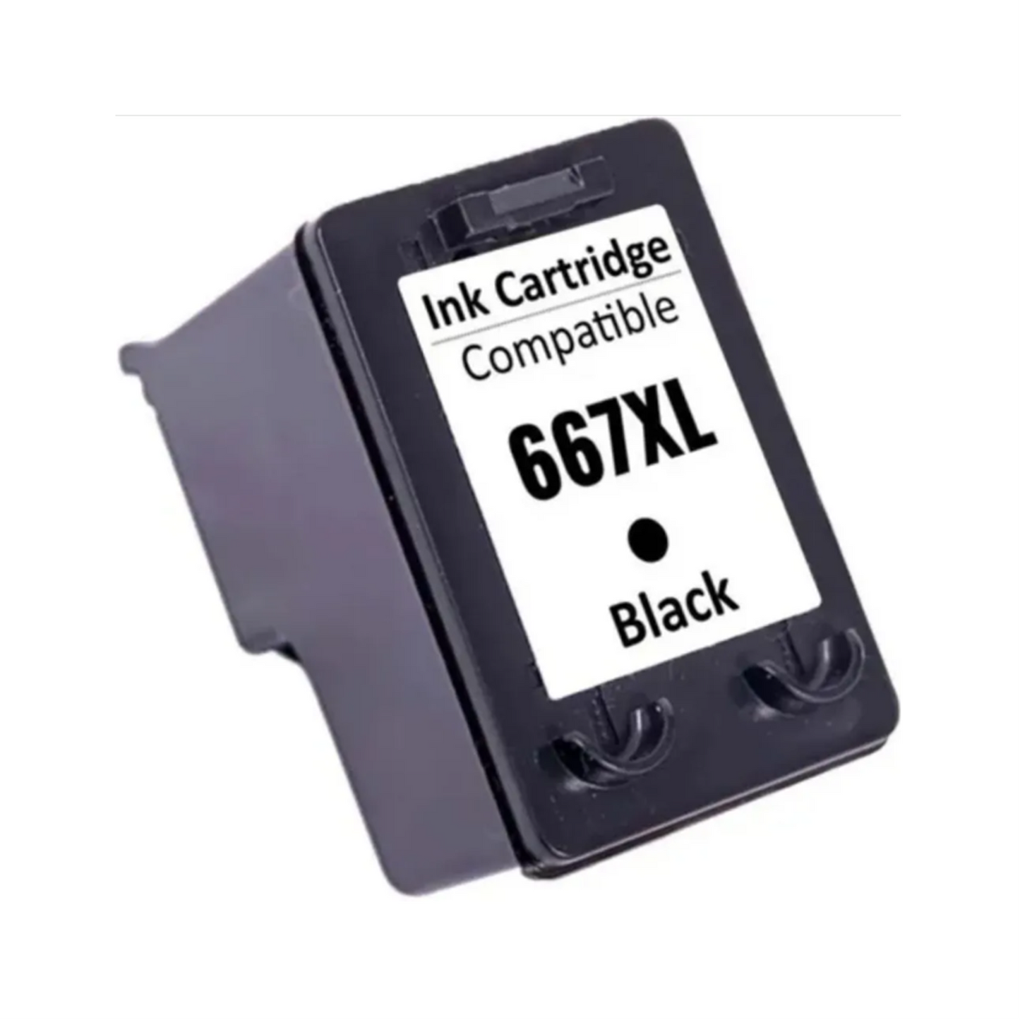 Cartucho de tinta negro compatible HP 667 XL