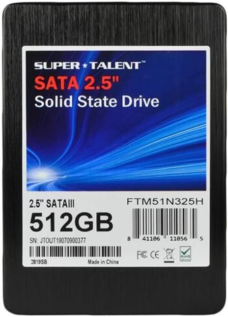 Disco Duro SUPERTALENT Terranova DX 512GB SSD 2.5 SATA