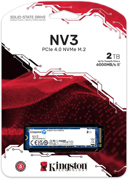 Disco de estado solido KINGSTON 2TB M.2 2280 PCIe NV3 SSD