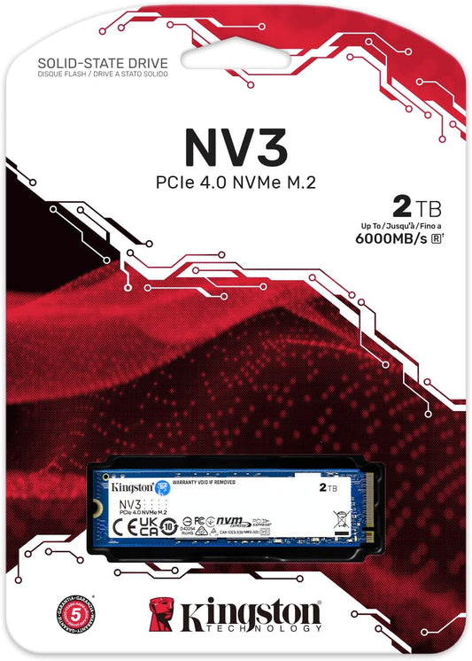 Disco de estado solido KINGSTON 2TB M.2 2280 PCIe NV3 SSD