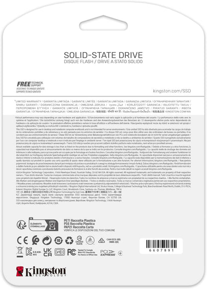 Disco de estado solido KINGSTON 2TB M.2 2280 PCIe NV3 SSD