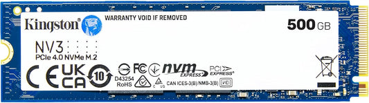 Disco de estado solido KINGSTON 500GB M.2 2280 PCIe NV3 SSD