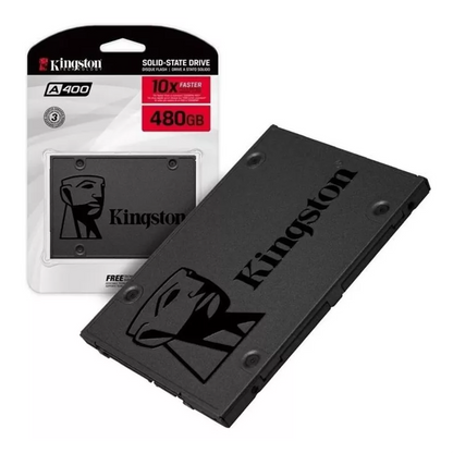 Disco de estado solido KINGSTON SSD 480GB A400 SATA III - 2.5"