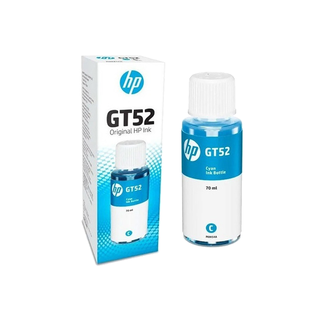 TINTA HP GT52 CIAN ORIGINAL