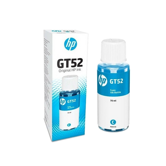 TINTA HP GT52 CIAN ORIGINAL