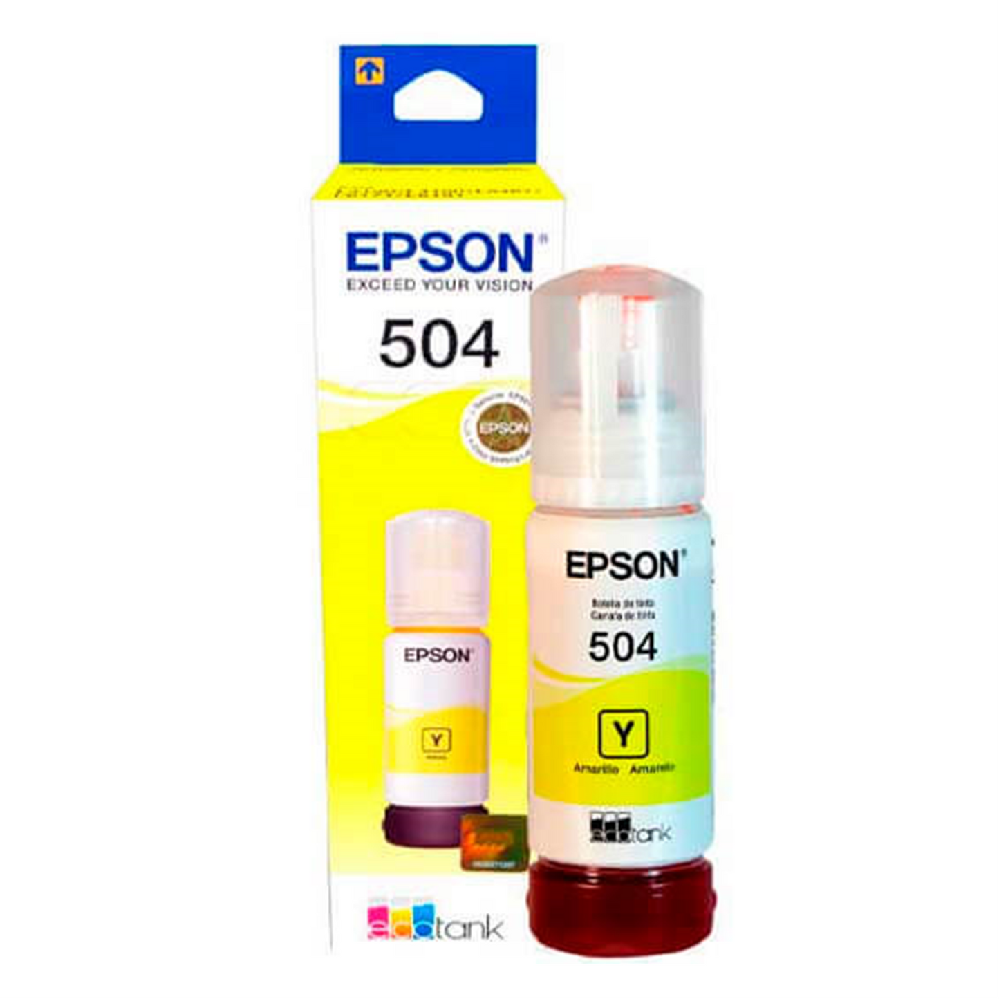 TINTA EPSON ECOTANK ORIGINAL 504 YELLOW