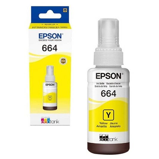 TINTA EPSON ECOTANK ORIGINAL 664 YELLOW