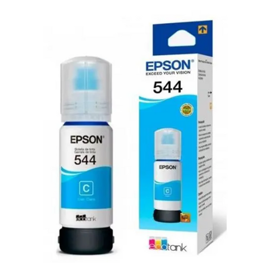 TINTA EPSON ECOTANK ORIGINAL 544 CYAN