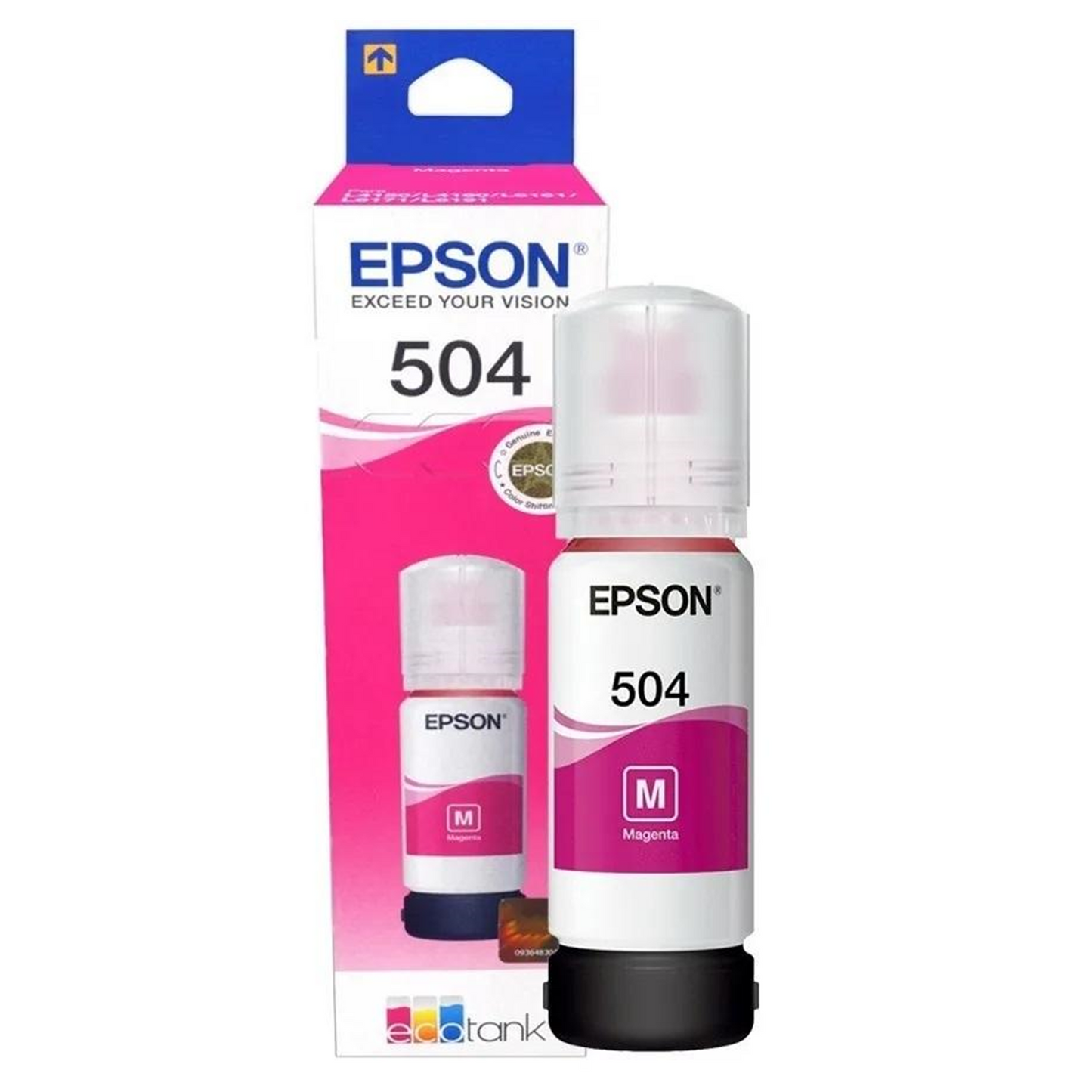 TINTA EPSON ECOTANK ORIGINAL 504 MAGENTA