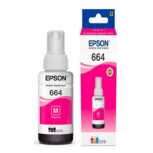 TINTA EPSON ECOTANK ORIGINAL 664 MAGENTA