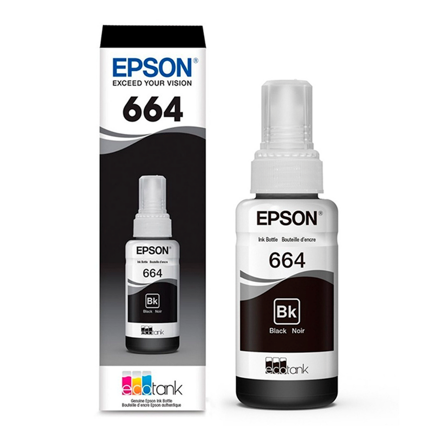TINTA EPSON ECOTANK ORIGINAL 664 BLACK
