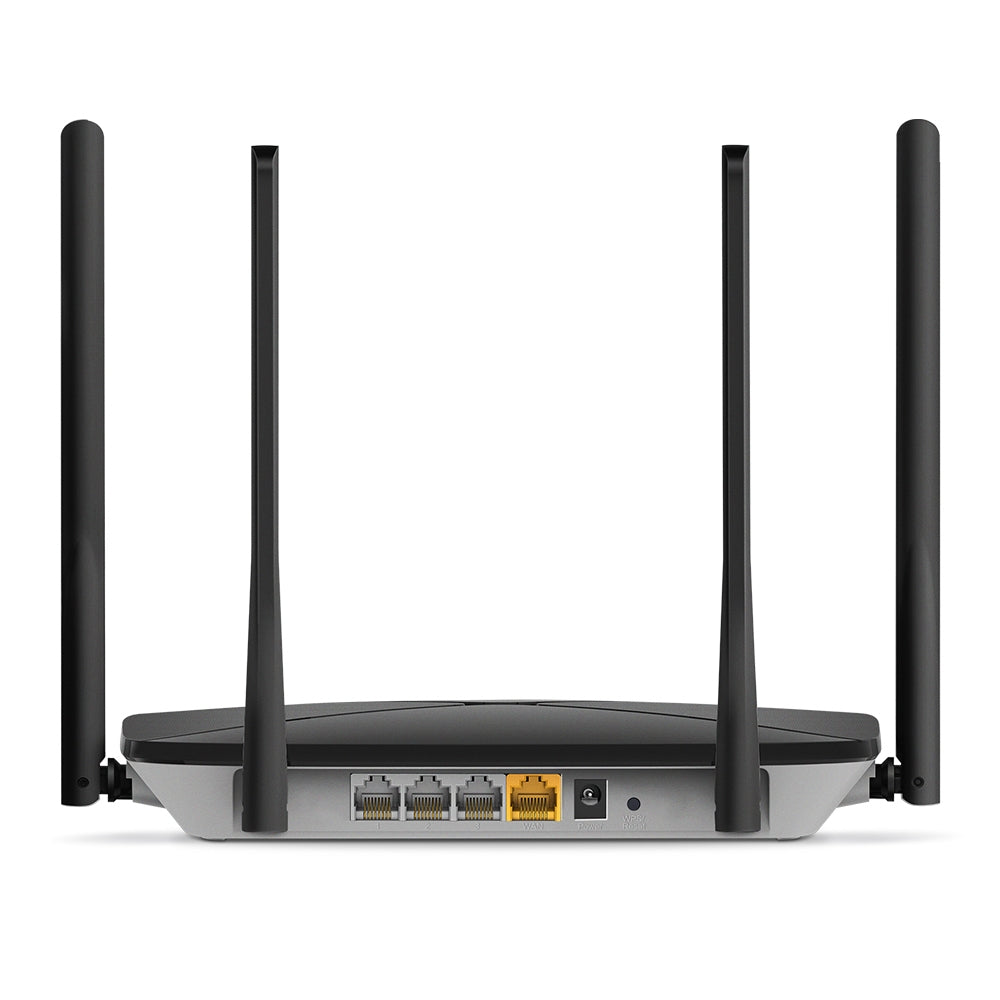 Router Mercusys AC12G AC1300 400Mbps 2.4 GHz y 867 Mbps en 5 GHz 4 antenas