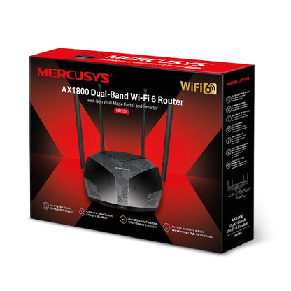 Router Mercusys MR70X Wifi Doble Banda AX1800 4 Antenas