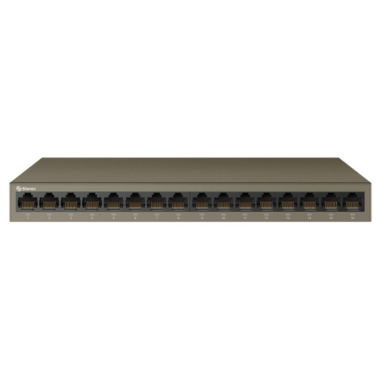 Switch Gigabit 16 puertos Marca Steren