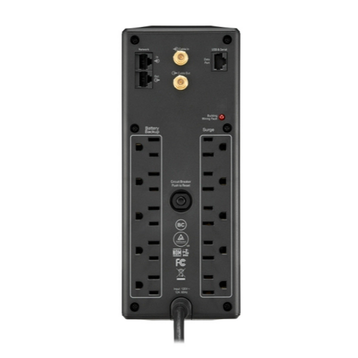 UPS 1500VA APC Pro BX1500M-LM60 900W 10 Tomas