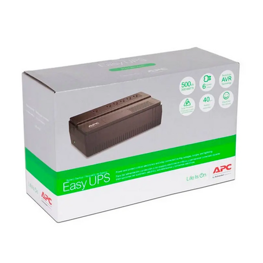 UPS APC EASY BV 500VA 6 TOMAS NEMA 120V