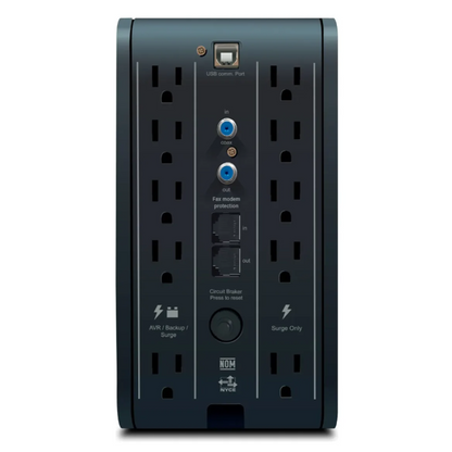 Ups CDP R-SMART1010 LI 1000VA / 500W 10 tomas Nema 5-15 LCD