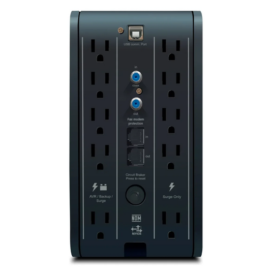 Ups CDP R-SMART1010 LI 1000VA / 500W 10 tomas Nema 5-15 LCD