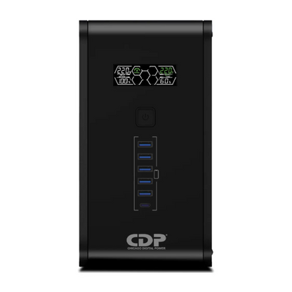 Ups CDP R-SMART751 750VA / 375W 10 tomas Nema 5-15 LCD